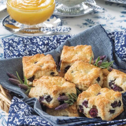 Blueberry and Lavender Scones