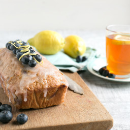 Blueberry and Lemon Earl Grey Tea Cake