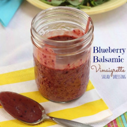 Blueberry Balsamic Vinaigrette Salad Dressing