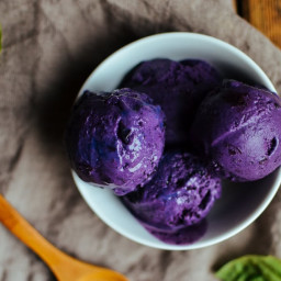 blueberry basil ice cream