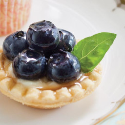 Blueberry-Basil Tartlets