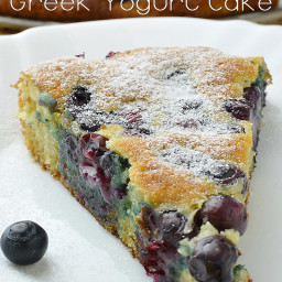 Blueberry Breakfast Greek Yogurt Cake Recipe
