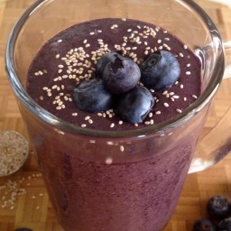 Blueberry Cacao Smoothie