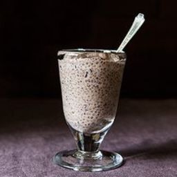 Blueberry Cardamom Chia Seed Pudding