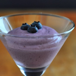 Blueberry Cheesecake Mousse