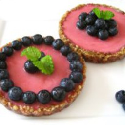 Blueberry 'Cheese'cake Tart (paleo, AIP, vegan/dairy-free)