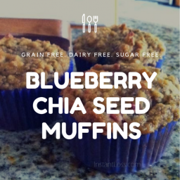 Blueberry Chia Seed Muffins