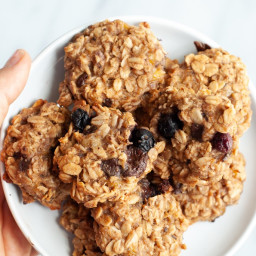 Blueberry Chocolate Chip Breakfast Cookies