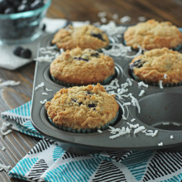 Blueberry Coconut Muffins