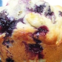 Blueberry Cream Muffins