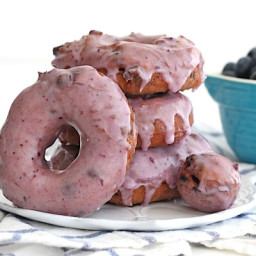 Blueberry Donuts