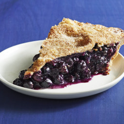 Blueberry-Elderflower Pie