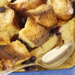 Blueberry French Toast and Cream Cheese Casserole