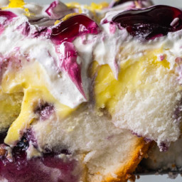 Blueberry Heaven on Earth Trifle Cake