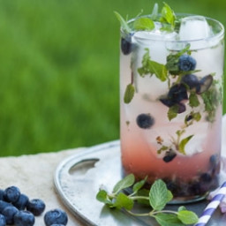 Blueberry-Herb Lemonade Punch