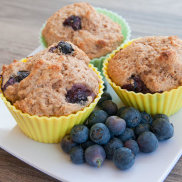 Blueberry Honey Muffins