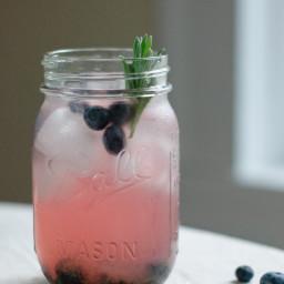 Blueberry Lavender Hard Lemonade
