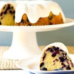 Blueberry-Lemon Buttermilk Bundt Cake