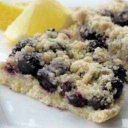 Blueberry-Lemon Crumb Bars Recipe