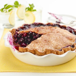 Blueberry-Lemon Pie with a Butter Crust