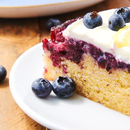 Blueberry-Lemon Upside-Down Cake