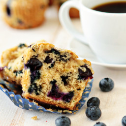 Blueberry-Lime Muffins