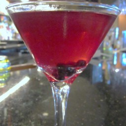 Blueberry Martini