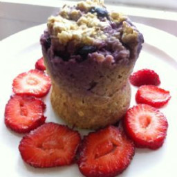 Blueberry Microwave Muffin