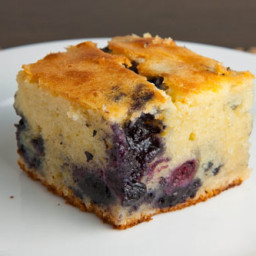 Blueberry Mochi Cake