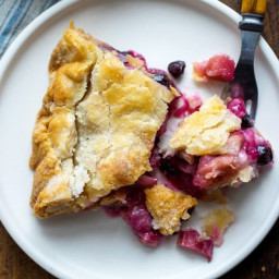 Blueberry Rhubarb Pie