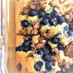 Blueberry Sausage Breakfast Bake