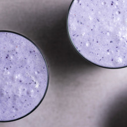 Blueberry Smoothie (Low-Carb, High-Protein)