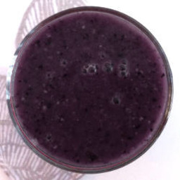 Blueberry, Spinach and Chia Smoothie