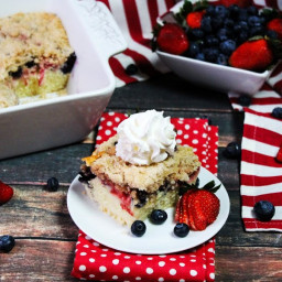 Blueberry Strawberry Buckle