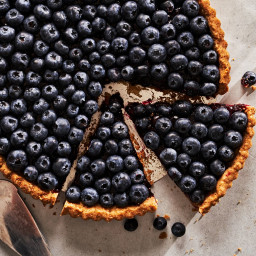 Blueberry Tart with Brown Butter Crust