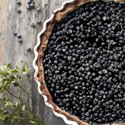 Blueberry Tart with Custard Recipe