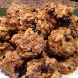 Blueberry Walnut Breakfast Muffins