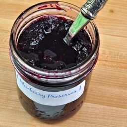 Blueberry Preserves {no pectin recipe}