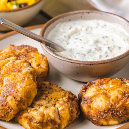 Bobby Flay's Crabcakes with Tartar Sauce Recipe