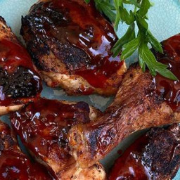 Bobby Flays Grilled Chicken with Pantry Barbecue Sauce
