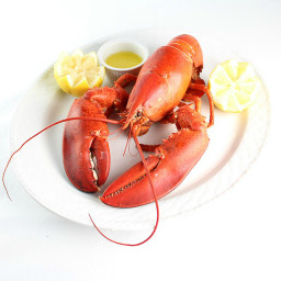Boiled Lobster with Drawn Butter #SundaySupper