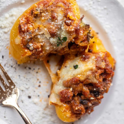 Bolognese Stuffed Peppers.