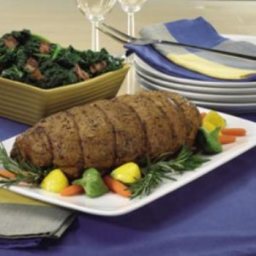 Boneless, Herb-Crusted Leg of Pork