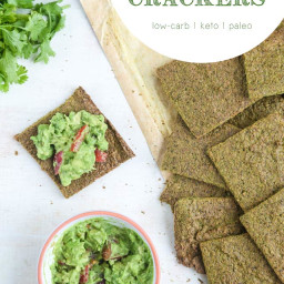 Book Review: The Ketogenic Kitchen (Kale Crackers)