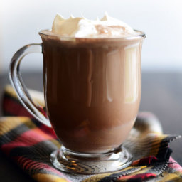 Boozy Skinny Hot Chocolate