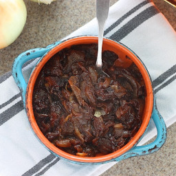 Bourbon and Brown Sugar Caramelized Onions