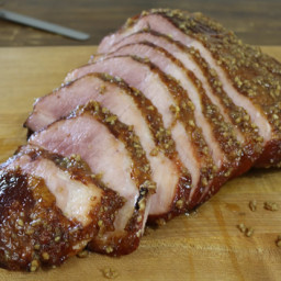 Bourbon Praline Smoked Ham