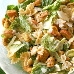 Bowtie Chicken Caesar Salad