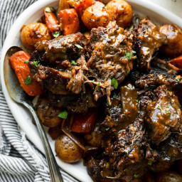 Braised Beef Pot Roast with Extra Vegetables