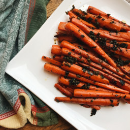 Braised Carrots with Capers